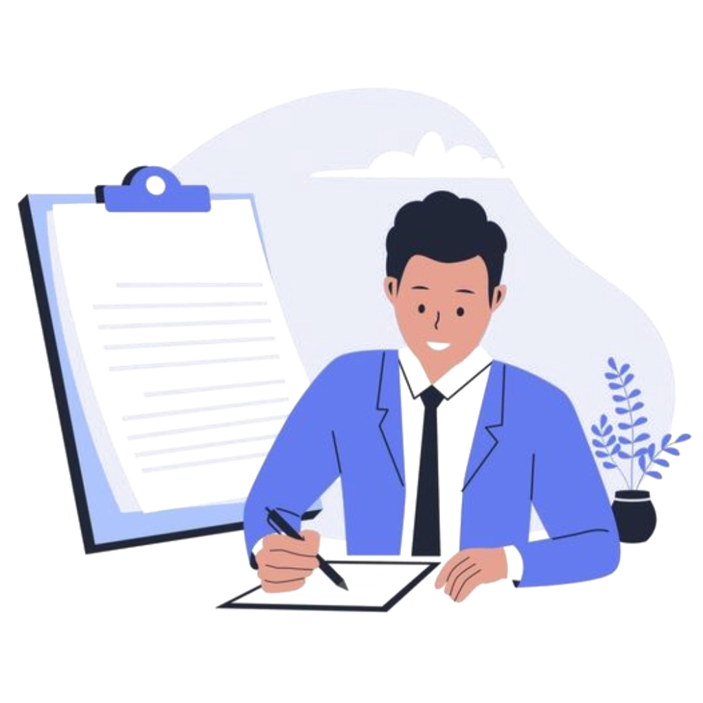 Professional letter template preview